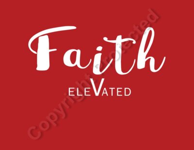 FAITH ON PSD red