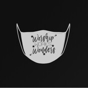WORSHIP WORKS WONDERS FACE MASK